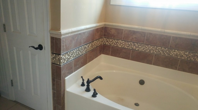 New Tub Tile