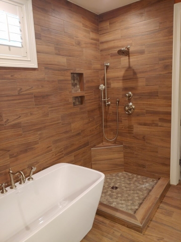 Tile Shower Niche